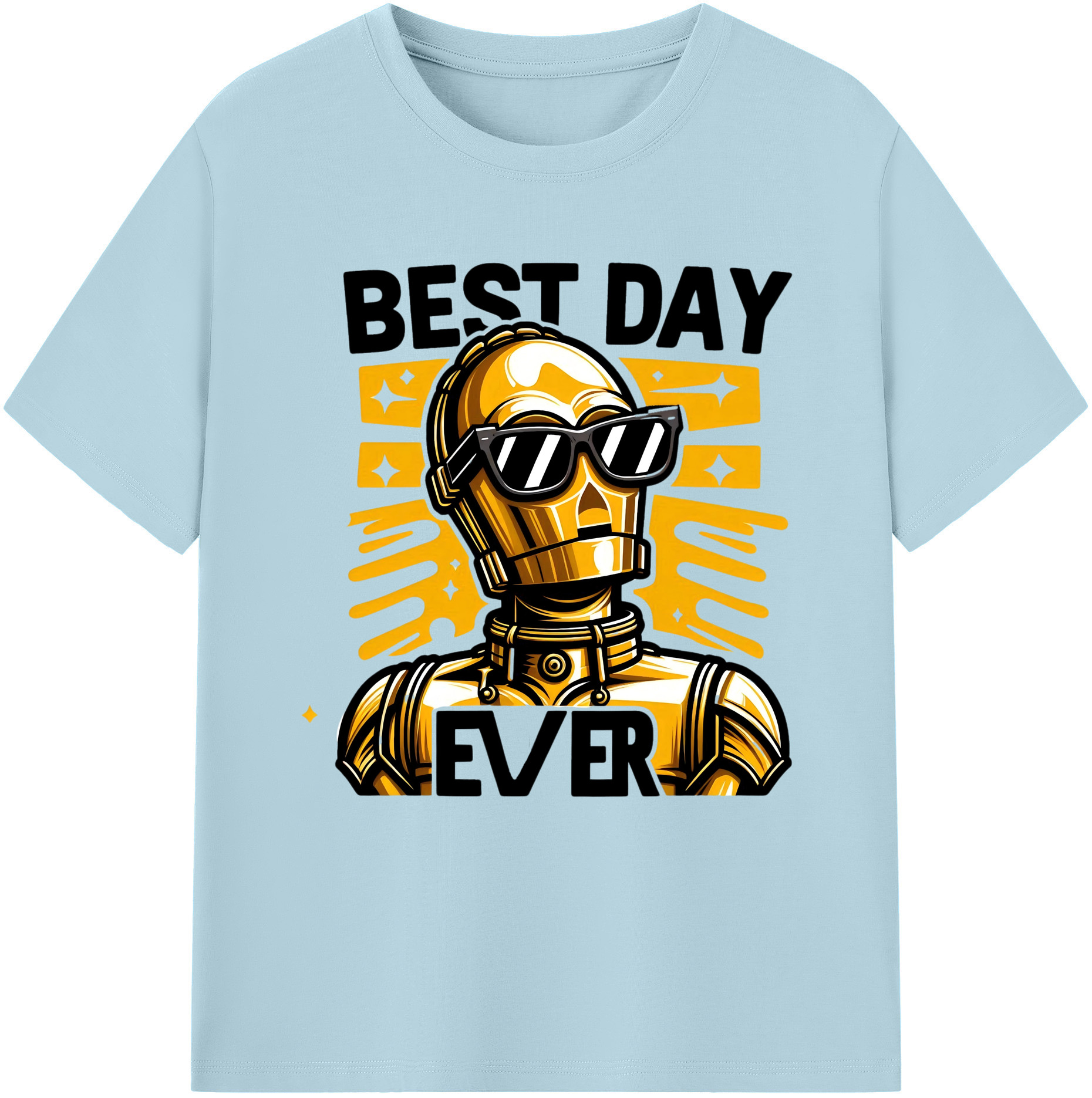 （画像用） スター・ウォーズ Star Wars 綿100％半袖Tシャツ（フロントプリント）